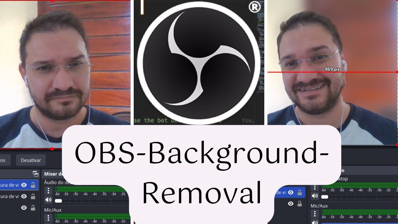 Personalizando Transmissões no OBS: Remoção de Fundo e Filtros de Áudio